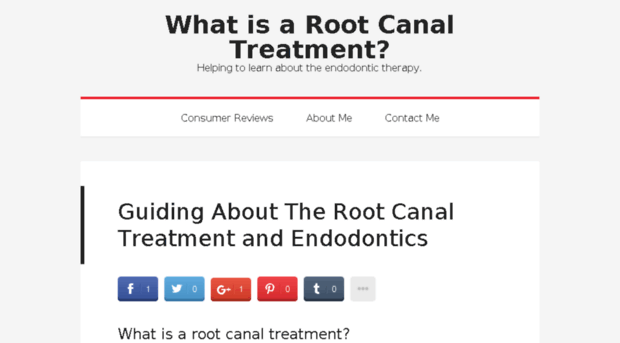 whatisarootcanaltreatment.com