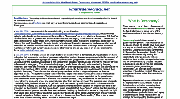 whatisdemocracy.net