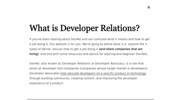 whatisdevrel.com