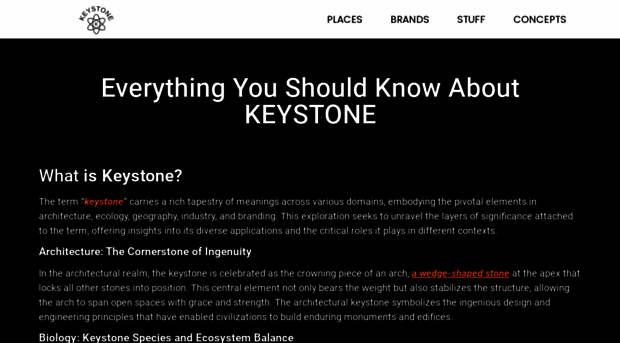 whatiskeystone.com