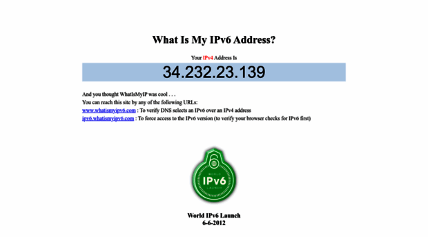 whatismyipv6.com