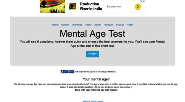whatisyourmentalage.com