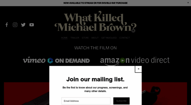 whatkilledmichaelbrown.com