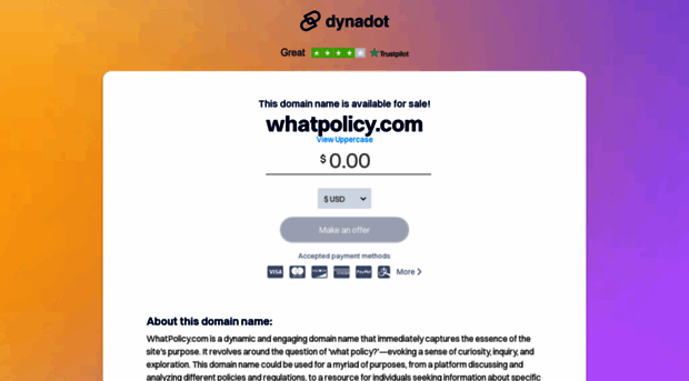 whatpolicy.com