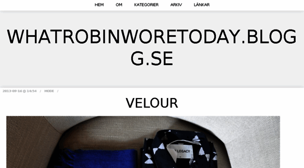 whatrobinworetoday.blogg.se