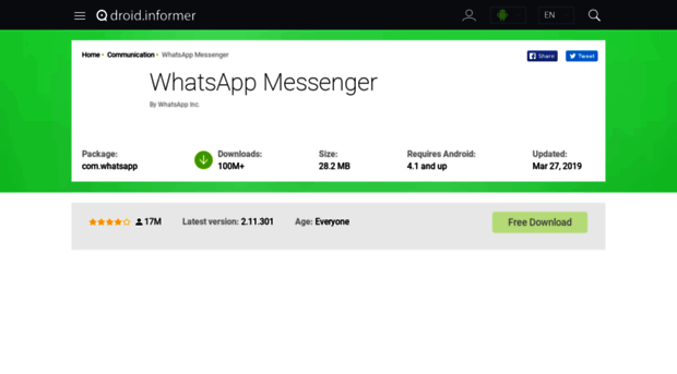 whatsapp-messenger.android.informer.com