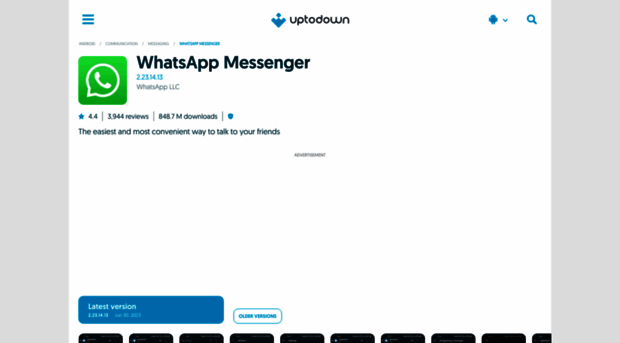 Whatsapp Messenger En Uptodown Com Whatsapp Messenger 2 21 9 6 Fo Whats App Messenger En Uptodown