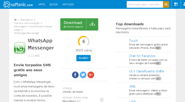 whatsapp-messenger.softonic.com.br