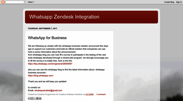 whatsapp-zendesk-integration.blogspot.com