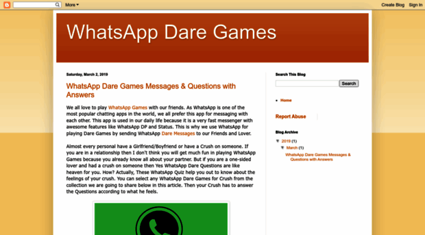 whatsappdaregames.blogspot.com