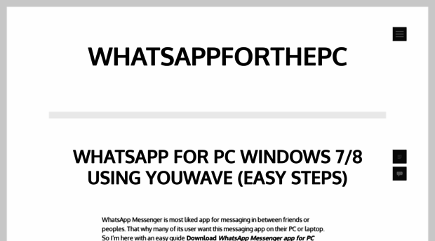 whatsappforthepc.wordpress.com