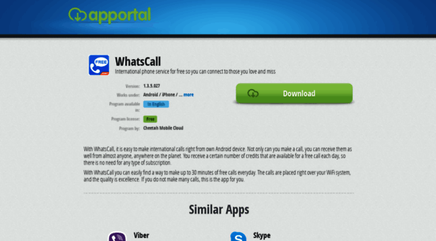 whatscall.apportal.co