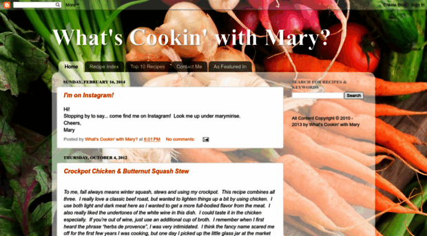 whatscookinwithmary.blogspot.com