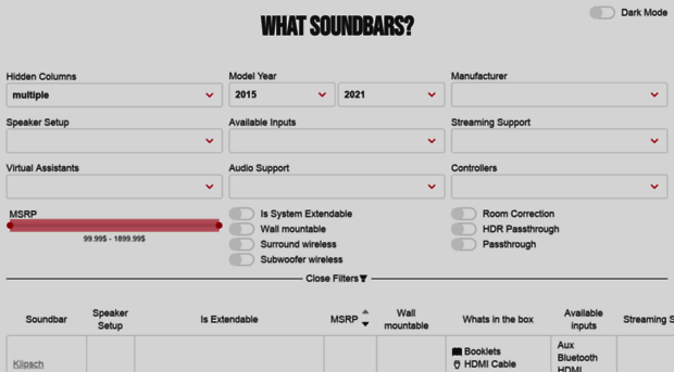 whatsoundbars.com