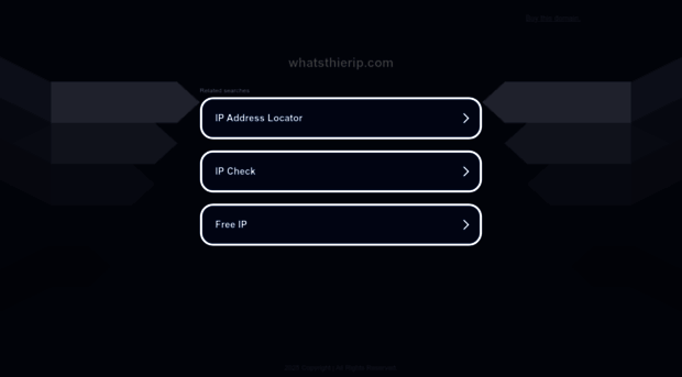 whatsthierip.com