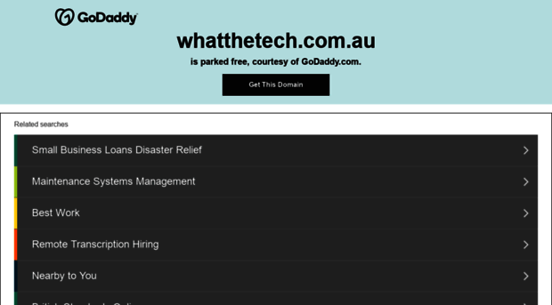 whatthetech.com.au