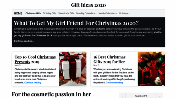 whattogetmygirlfriendforchristmas.com