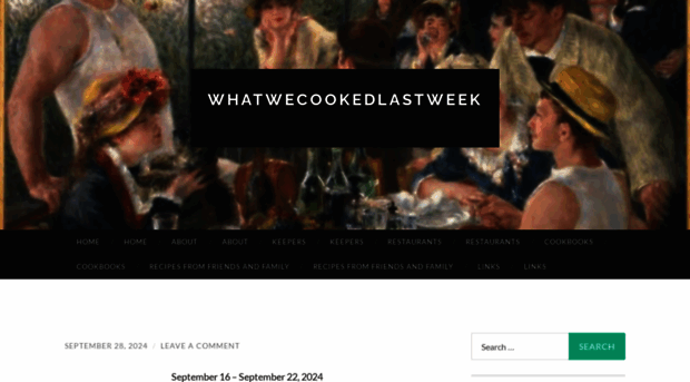 whatwecookedlastweek.com