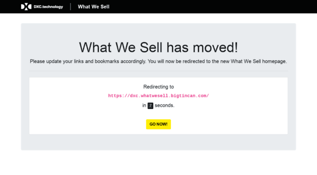 whatwesell.dxc.com