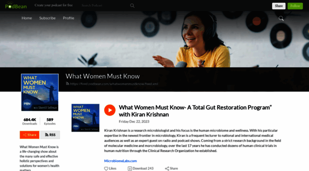 whatwomenmustknow.podbean.com