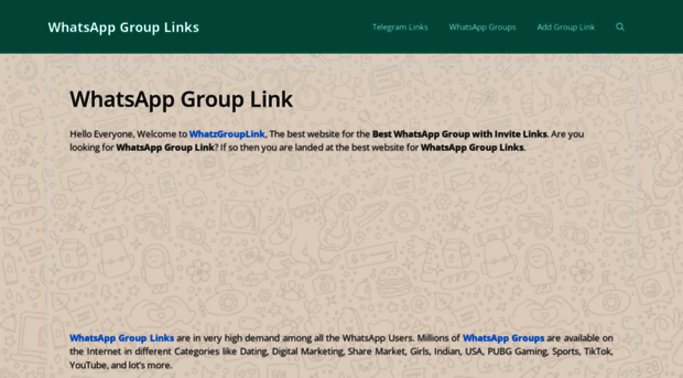 whatzgrouplink.com