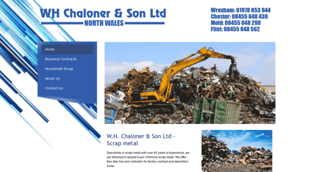 whchalonerscrapmetalwrexham.co.uk