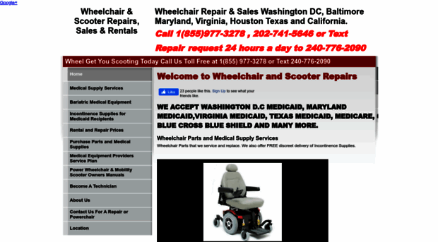 wheelchairandscooterrepairs.com