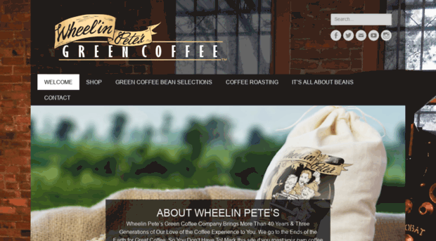 wheelinpetesgreencoffee.com