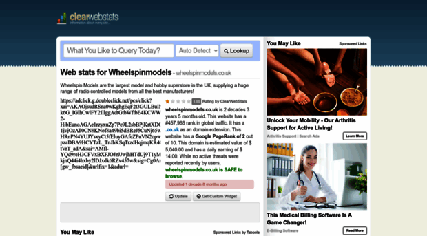 wheelspinmodels.co.uk.clearwebstats.com