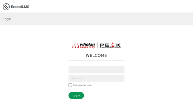 whelanpeak.exceedlms.com