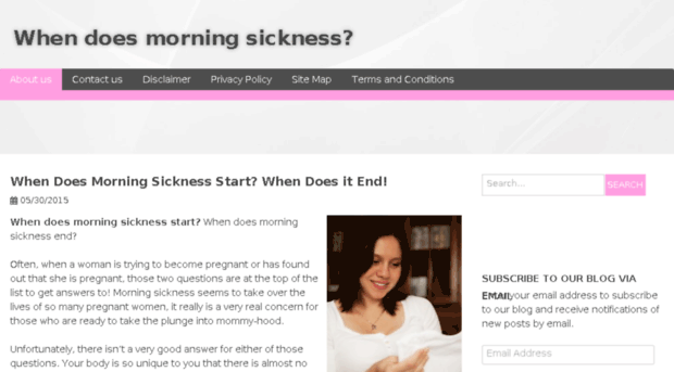 whendoesmorningsickness.com