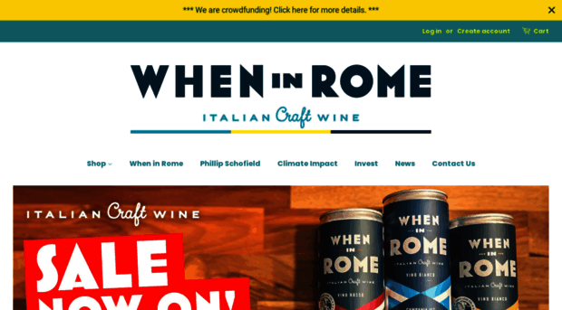 wheninromewine.com