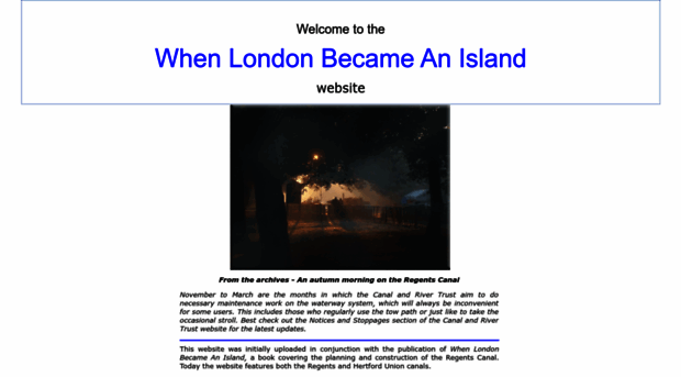 whenlondonbecame.org.uk