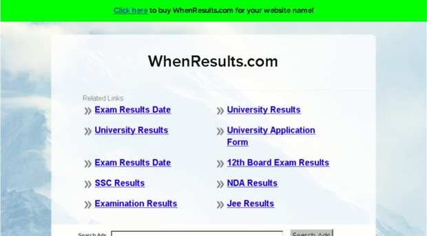 whenresults.com