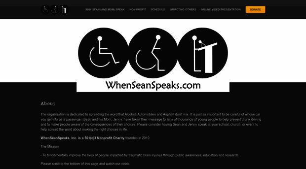 whenseanspeaks.com