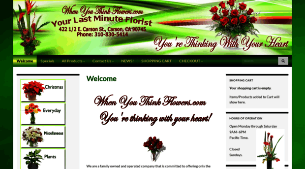 whenyouthinkflowers.com