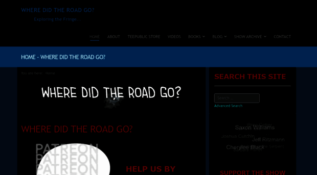 wheredidtheroadgo.com