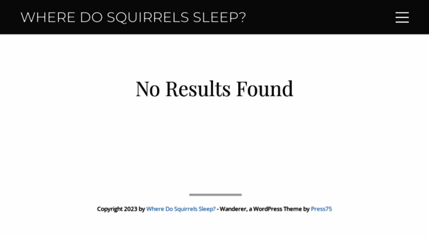 wheredosquirrelssleep.com