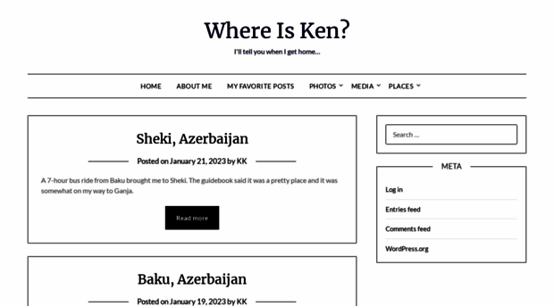 whereisken.com