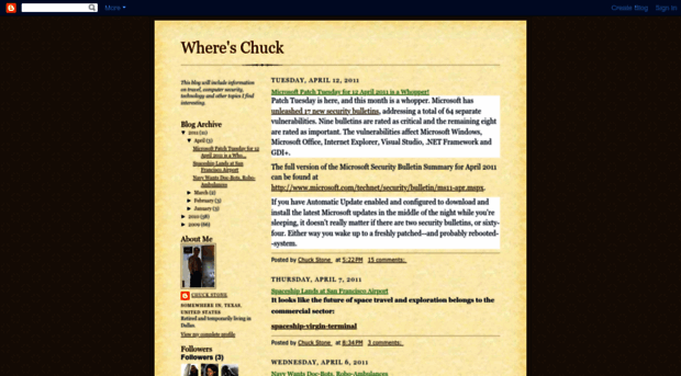 wheres-chuck.blogspot.de