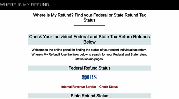 wheresrefund.com