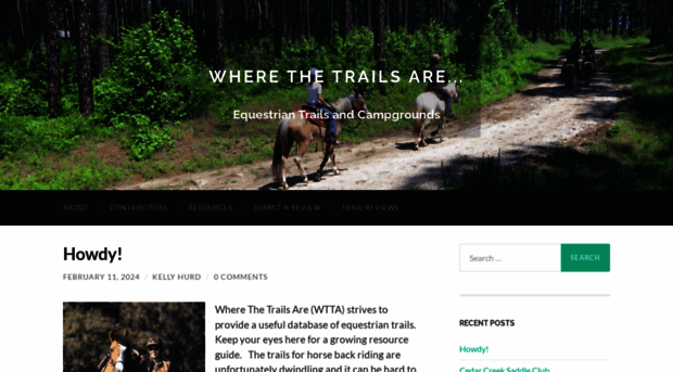 wherethetrailsare.com