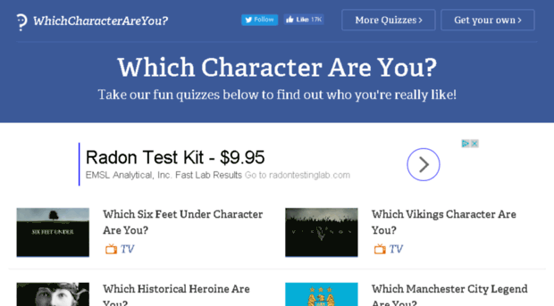 whichcharacterareyouquiz.com