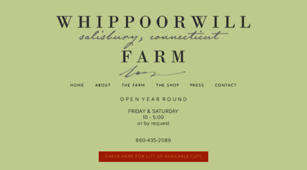 whippoorwillfarmct.com