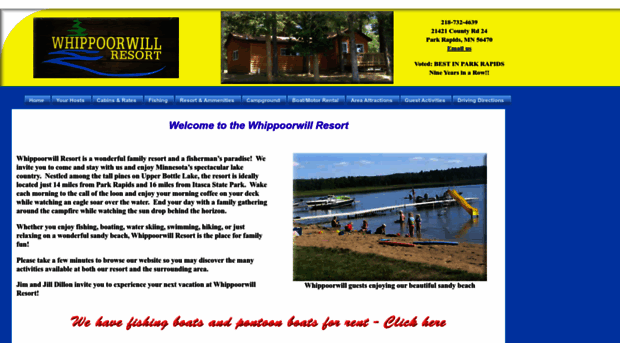 whippoorwillresort.com