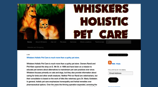 whiskersholistic.com