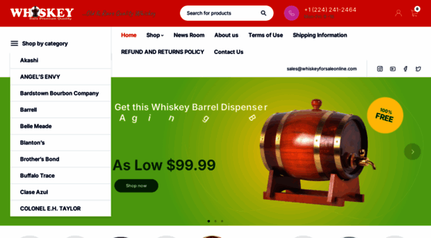 whiskeyforsaleonline.com