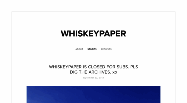 whiskeypaper.com