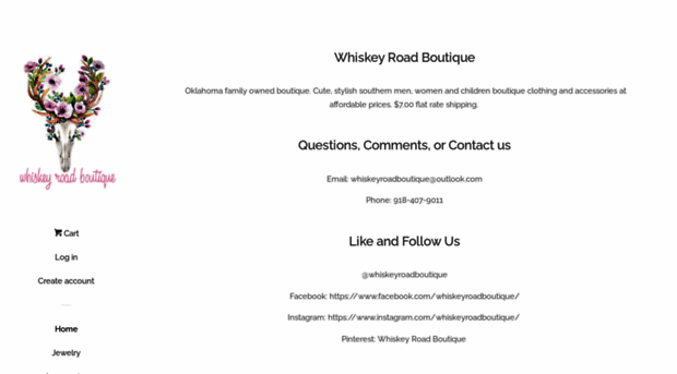 whiskeyroadboutique.com