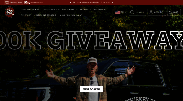 whiskeyroadhatco.com